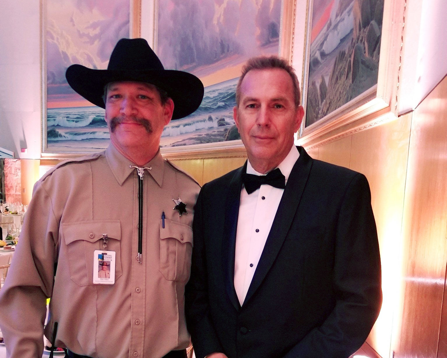 Cowboy Hall of Fame Security guard Tim